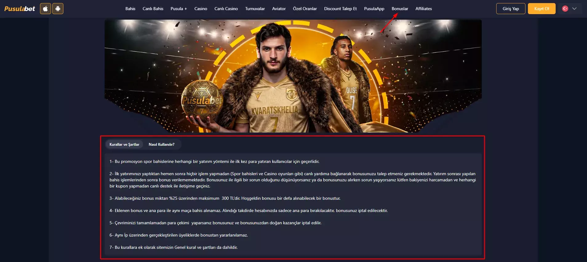 Pusulabet Bonusları Nasıl Çalışır?