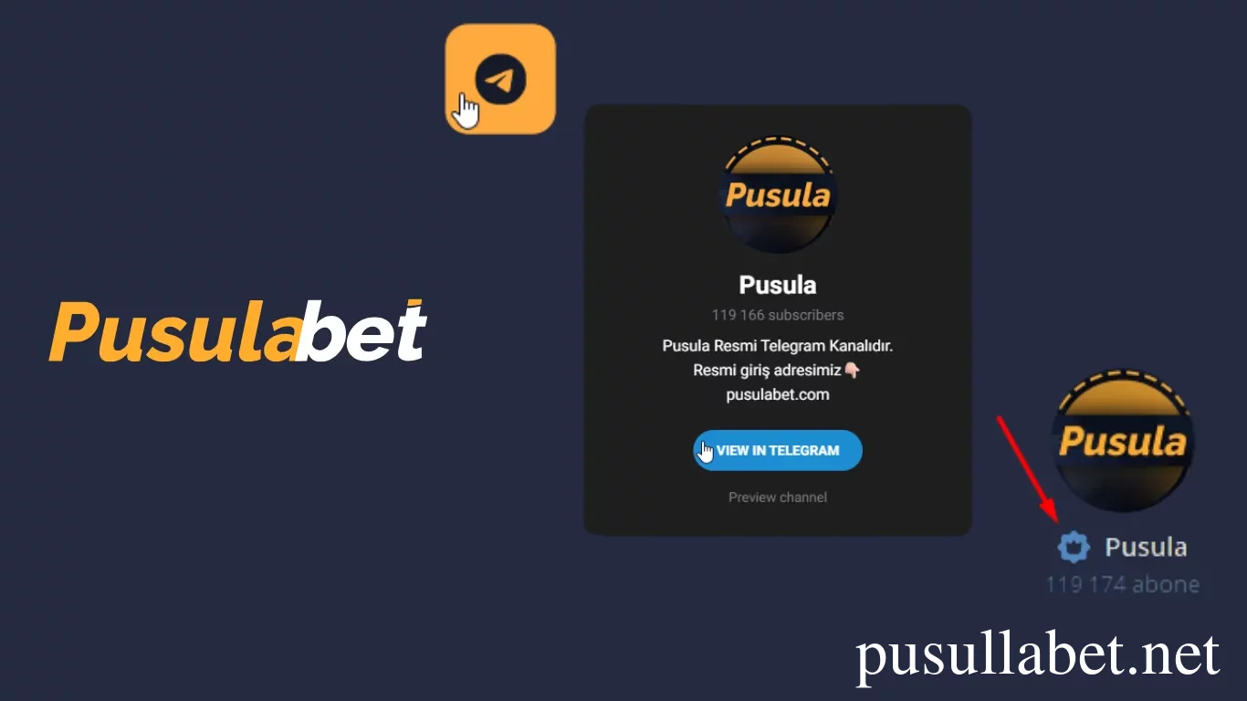 Resmi Pusulabet Telegram Kanalını Nasıl Tanımlarsınız?